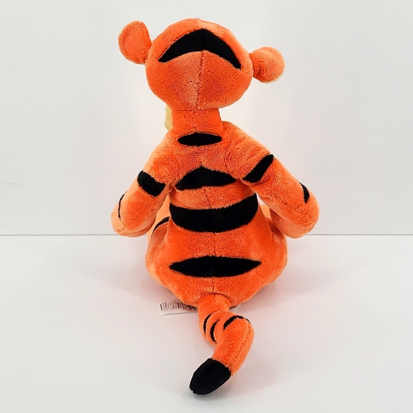 Disney Tigger Orange Yellow black plush stuffed animal 18 inches long soft cute - Picture 2 of 5